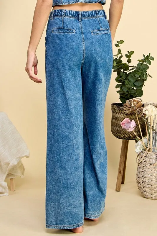 Blue Yonder Wide Leg Pant