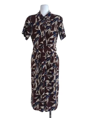 Brown Floral Jumpsuits