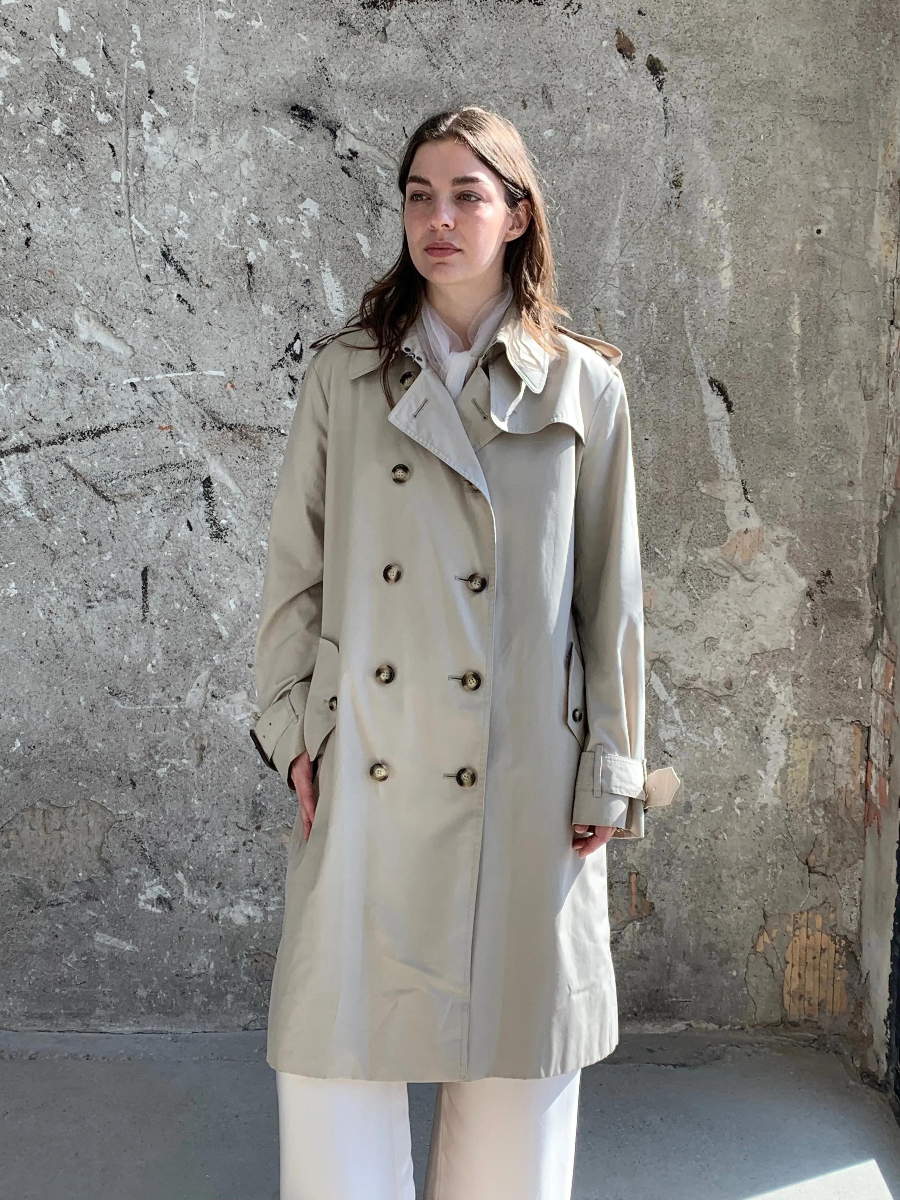 Burberry light trench coat