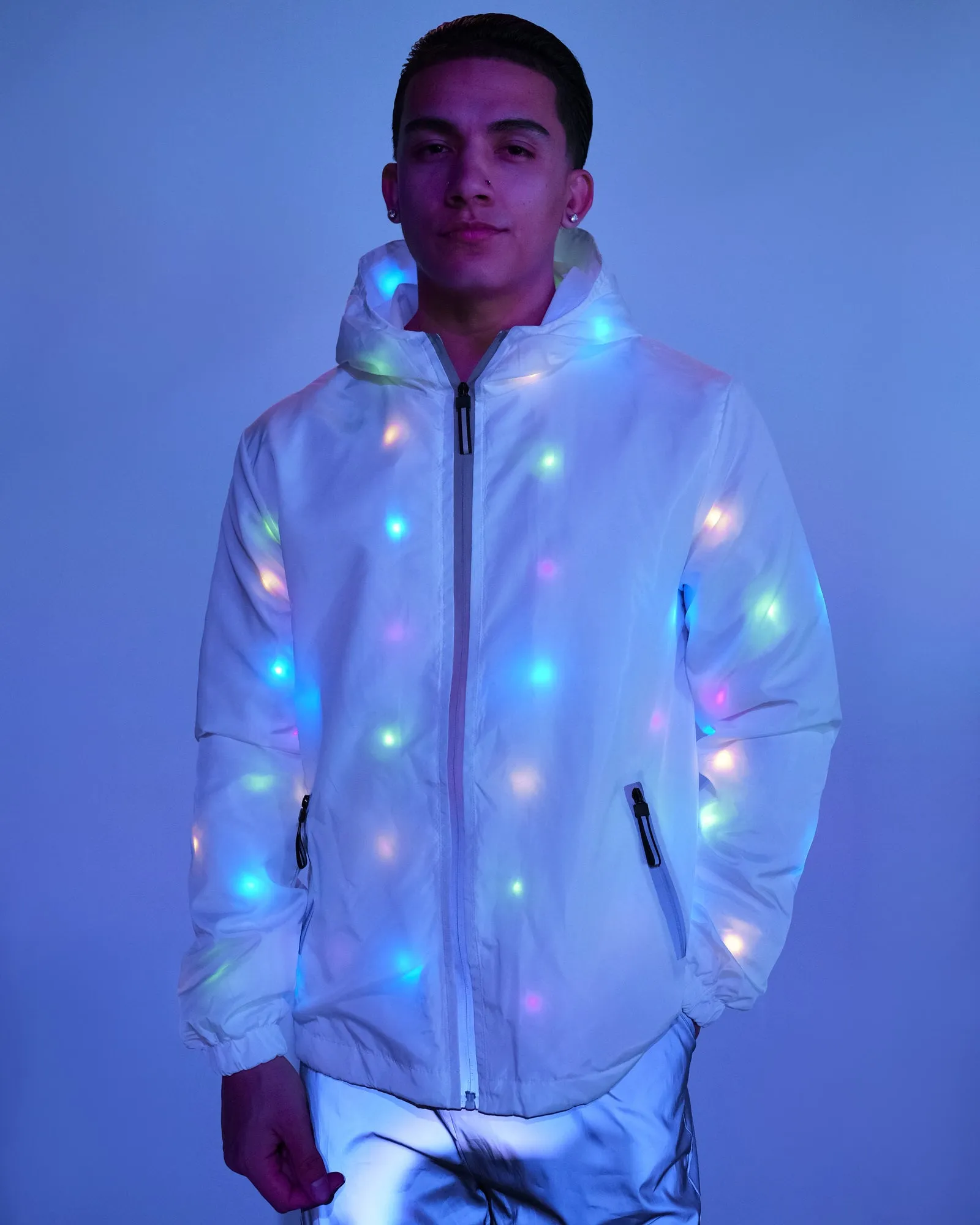 Get Flashy LED Windbreaker