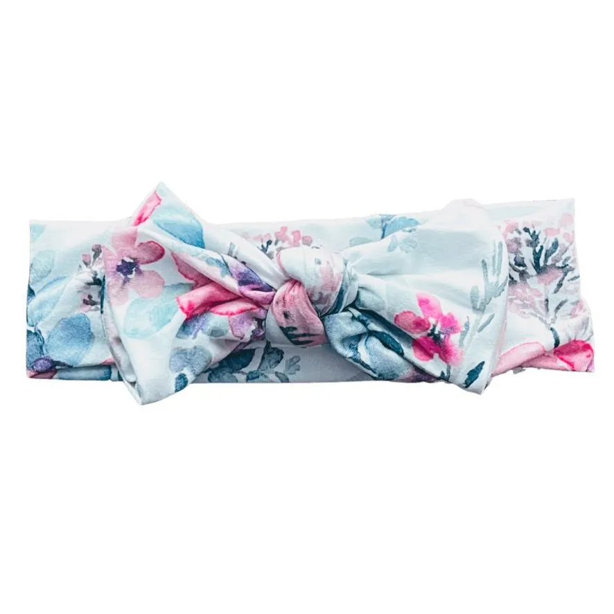 Purple Floral Headband